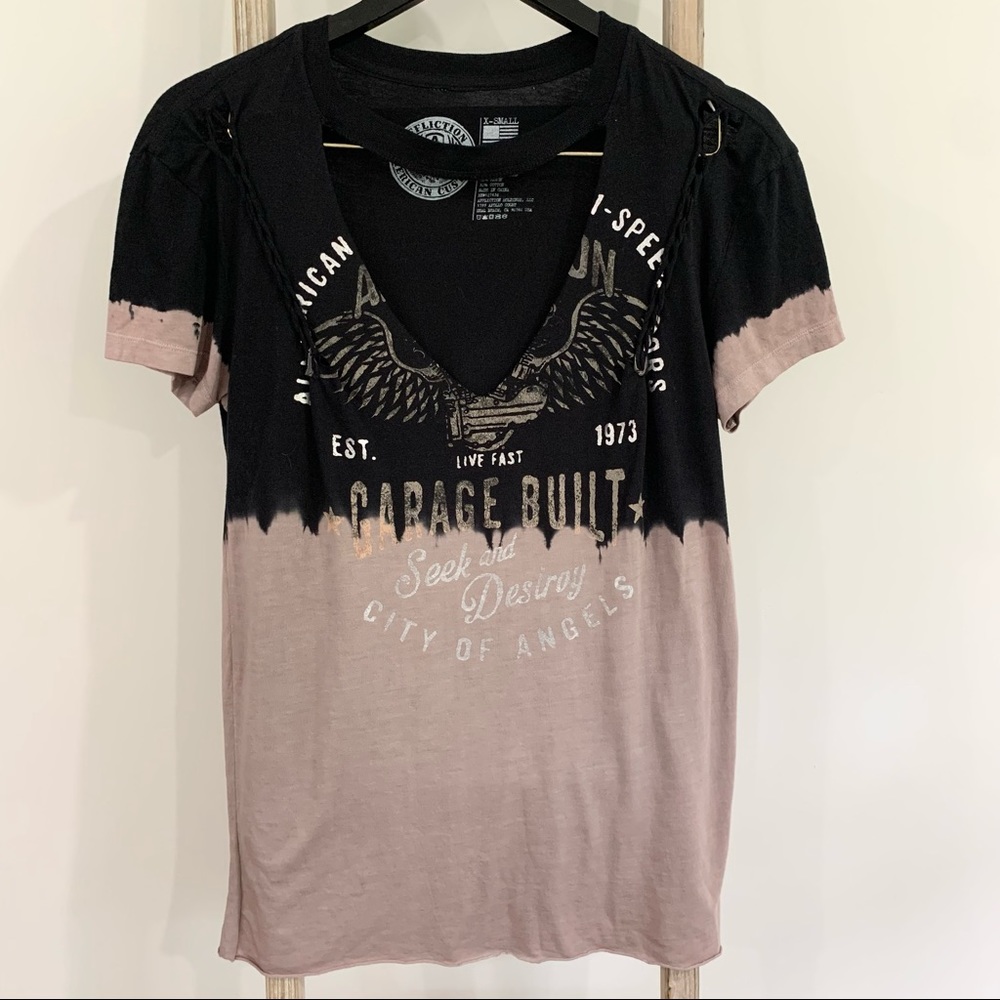 Affliction Garage Built Short Sleeve Tee Size XSmall